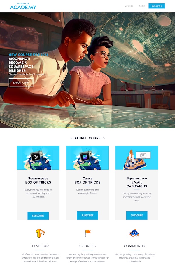 responsive-membership-website-template